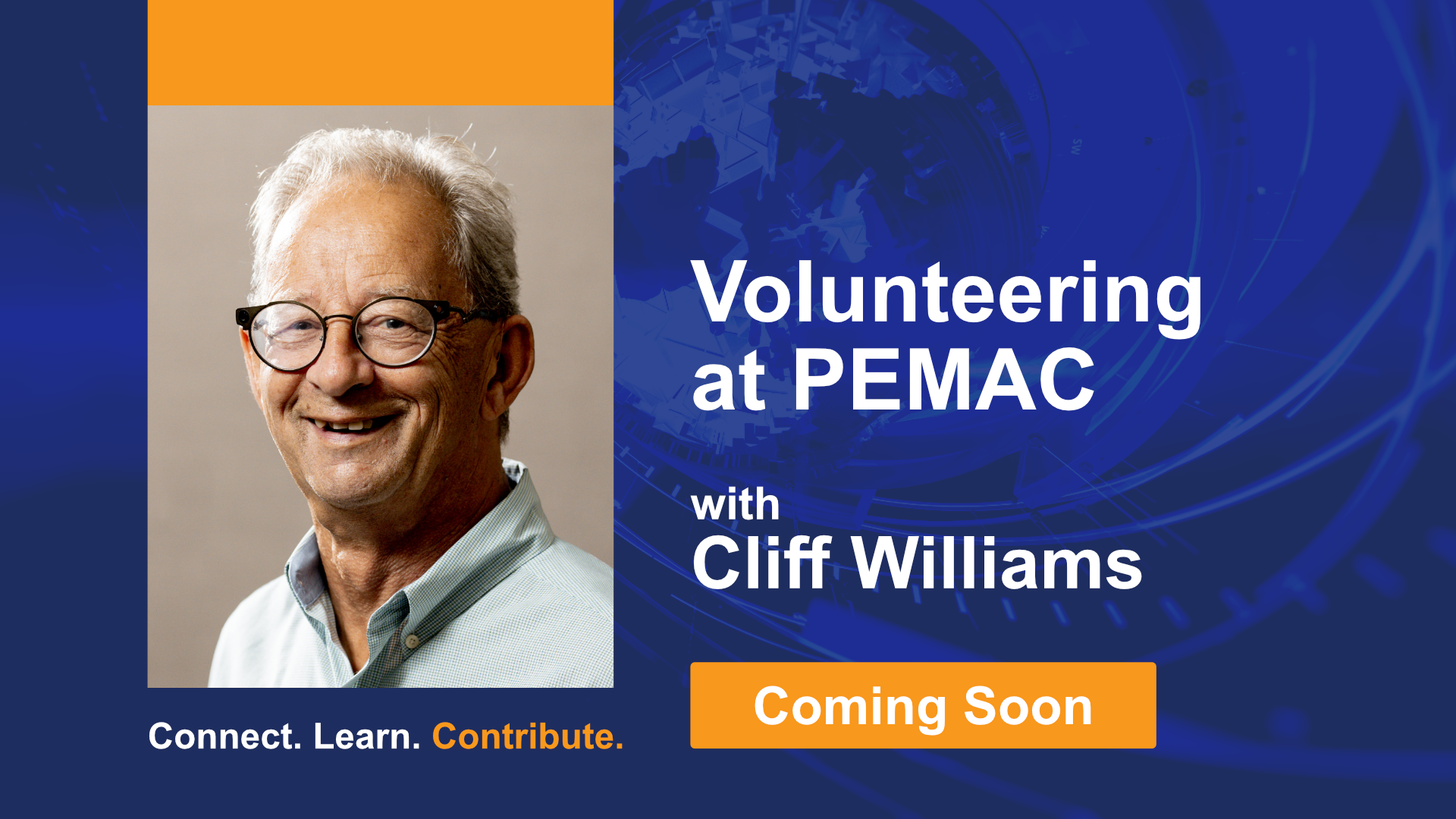 Volunteering with PEMAC - Cliff Williams